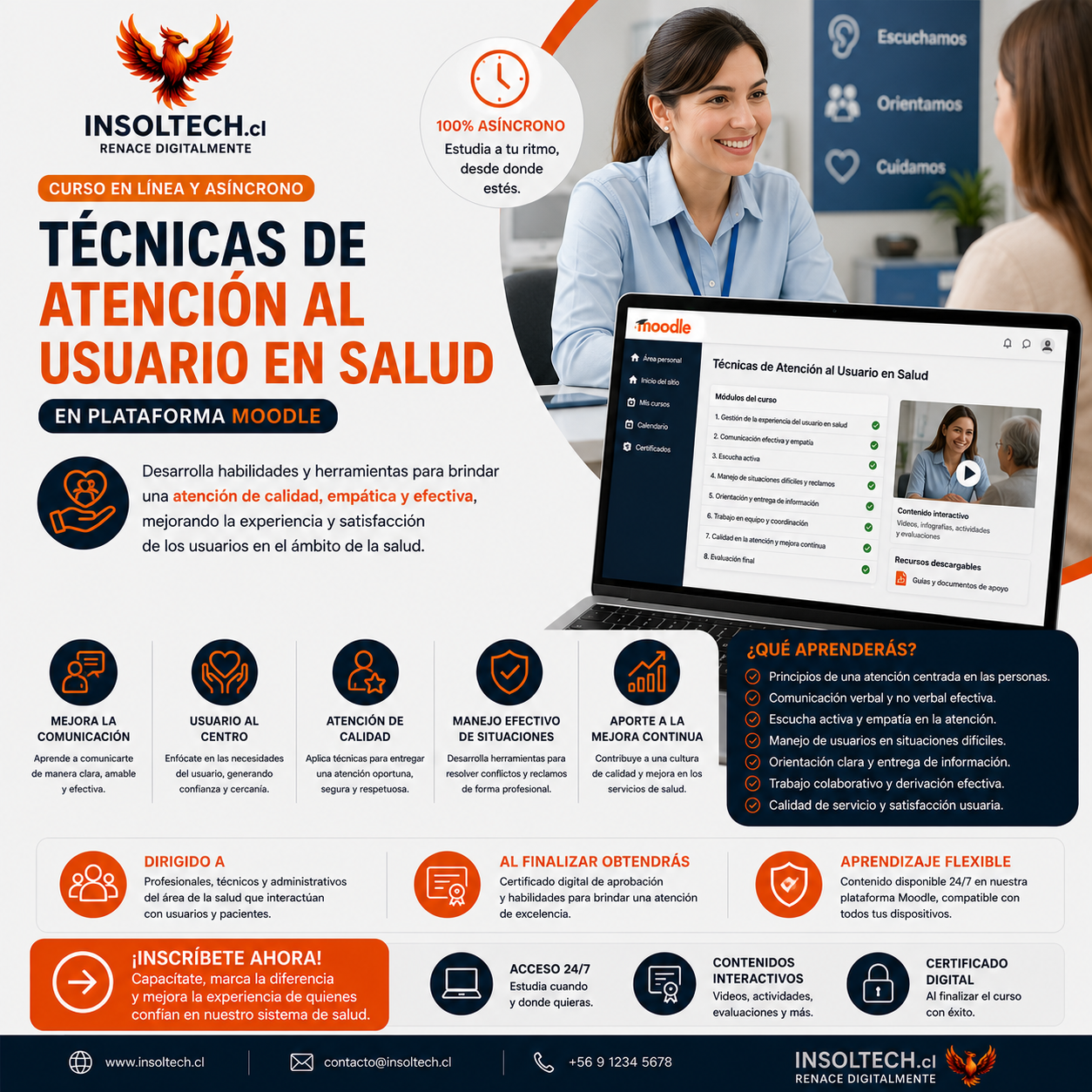 Técnicas de Atención al Usuario en Salud