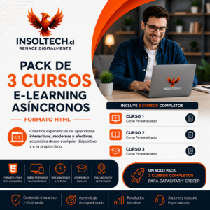 Pack de 3 cursos para otec